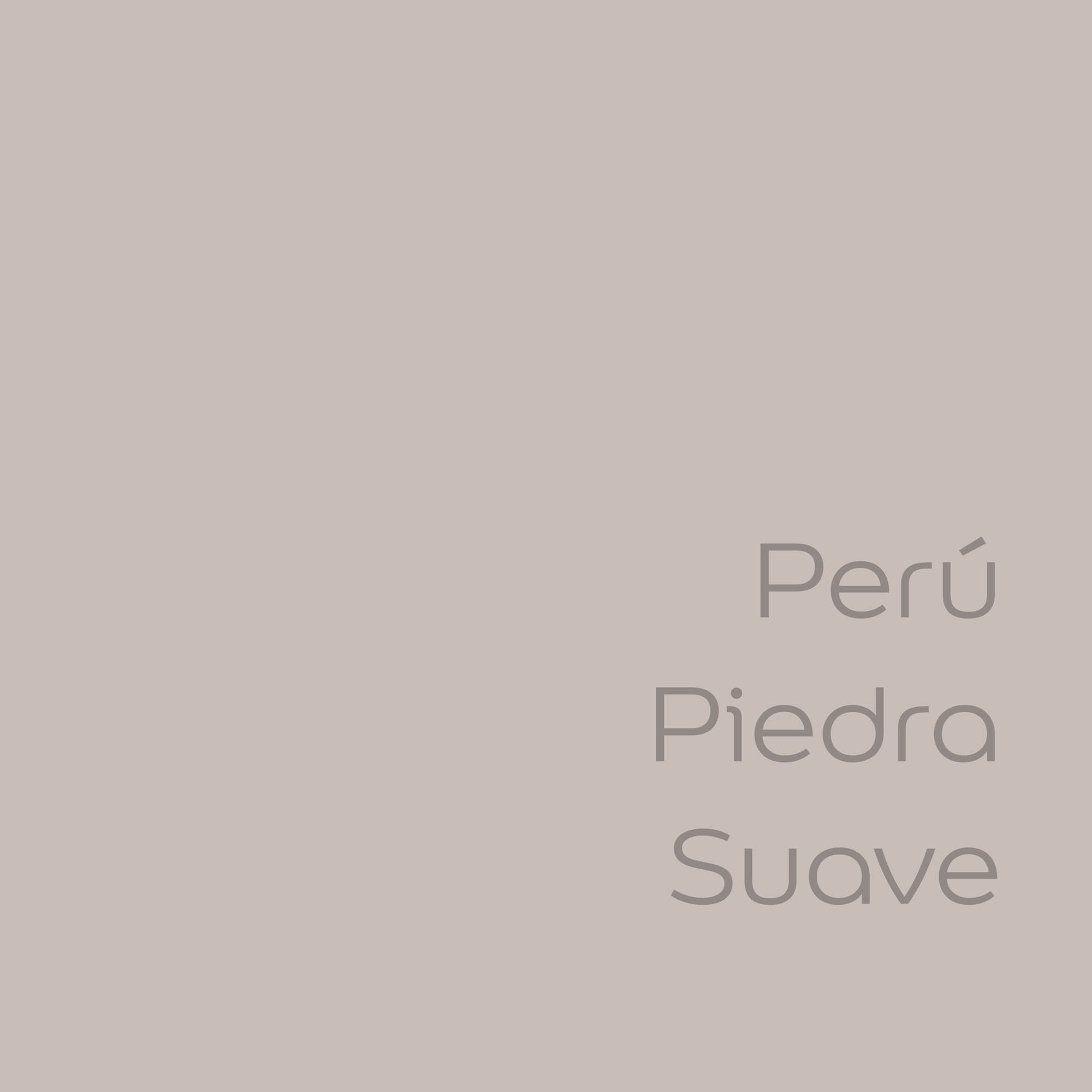 | Testers color | Perú Piedra Suave Colores del